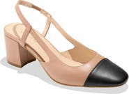 Jack Rogers Summer Cap Toe Slingback Sandal