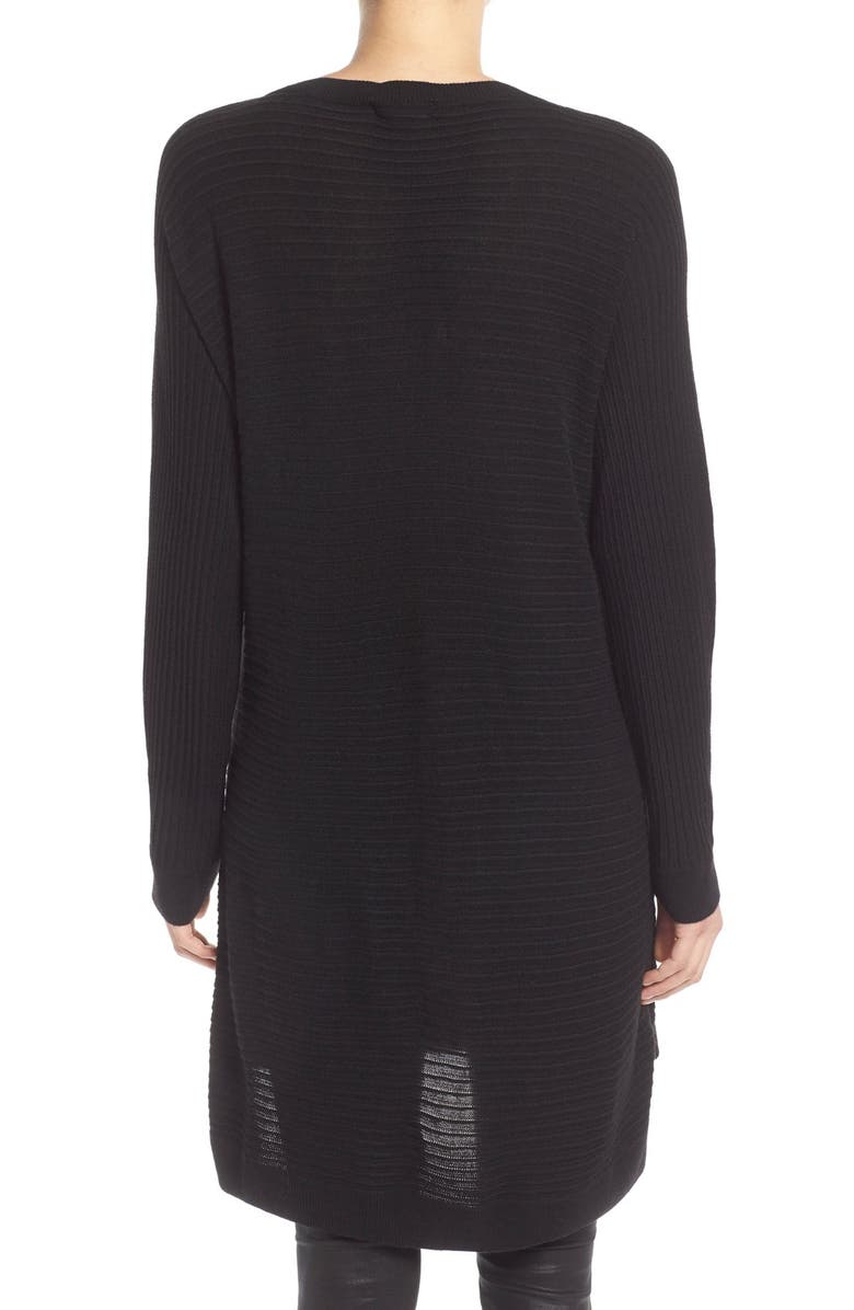 Trouvé Side Zip Tunic Sweater, Alternate, color, 