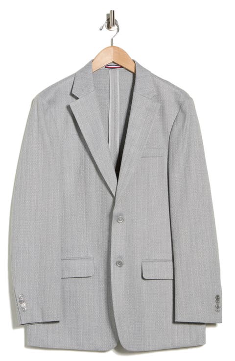 Two-Button Notch Lapel Sport Coat