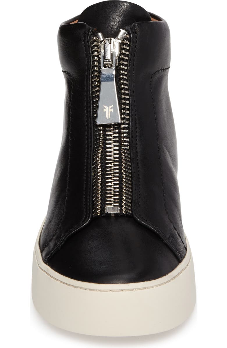 Frye Lena Zip High Top Sneaker, Alternate, color,