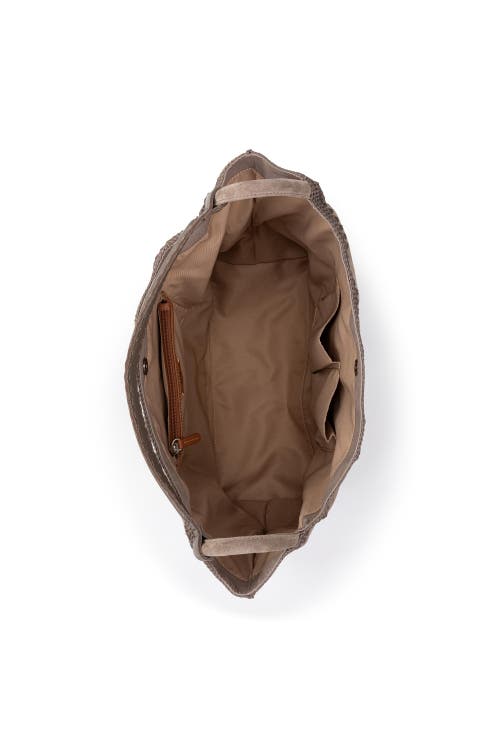 The Sak Los Feliz Large Tote Leather Bag In Brown