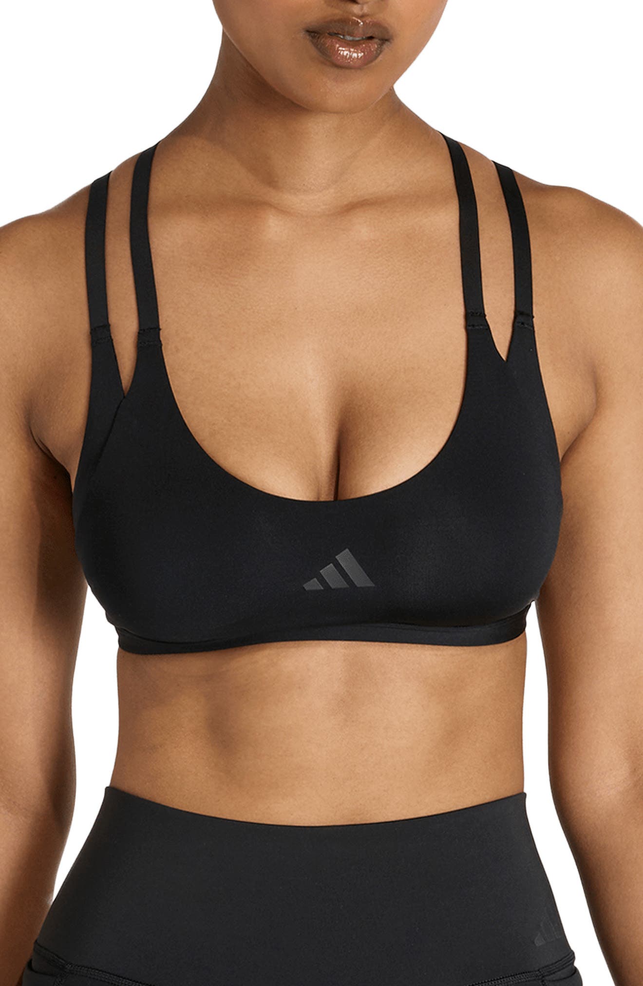 adidas Double Strap Low Impact Sports Bra