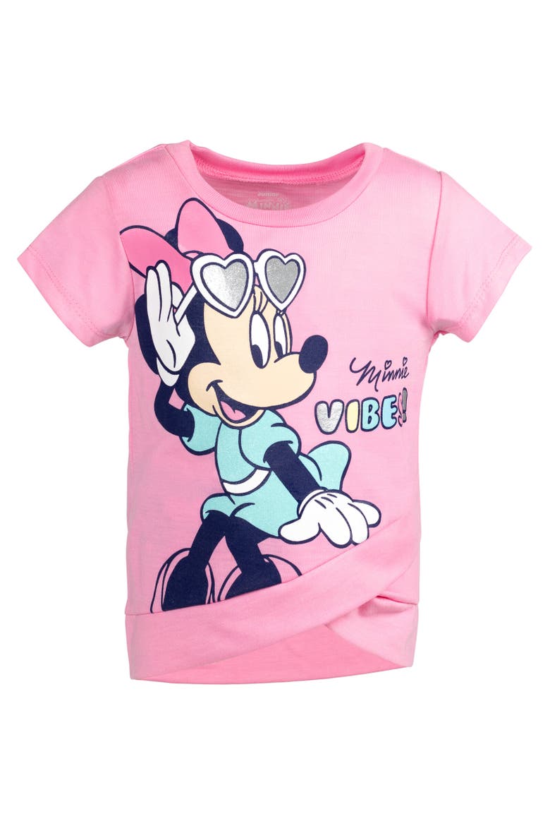 T-Shirt & Leggings Set, Alternate, color, Blue/Pink