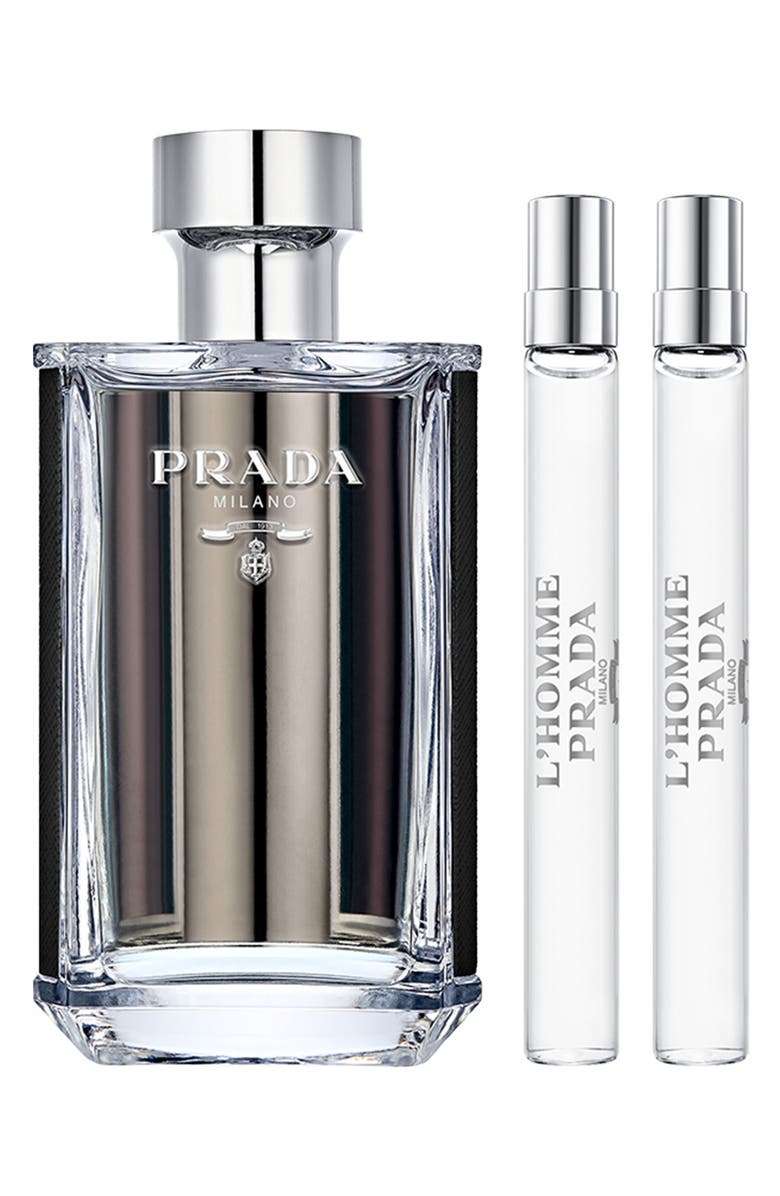 Prada L'Homme Prada Eau de Toilette Set USD $178 Value, Alternate, color, 