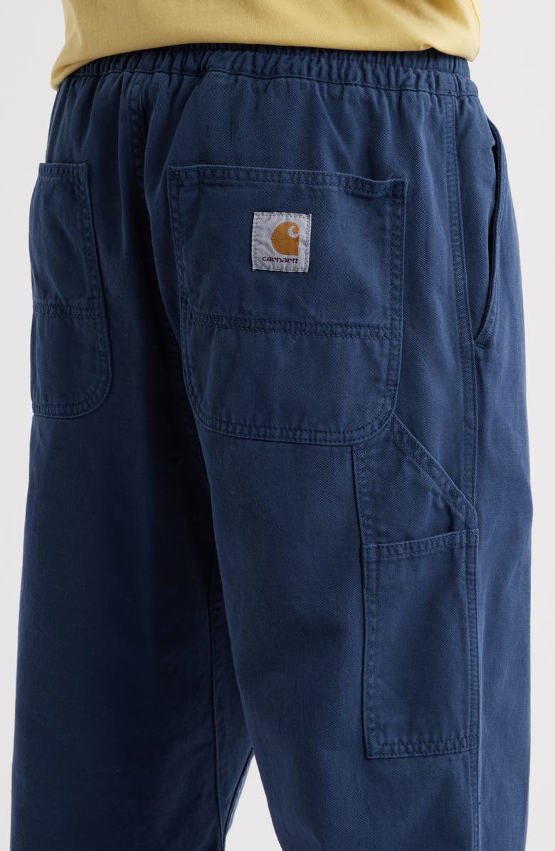Carhartt Work In Progress Flint Straight Leg Twill Pants, Alternate, color, Dusky Blue (Garment Dyed)