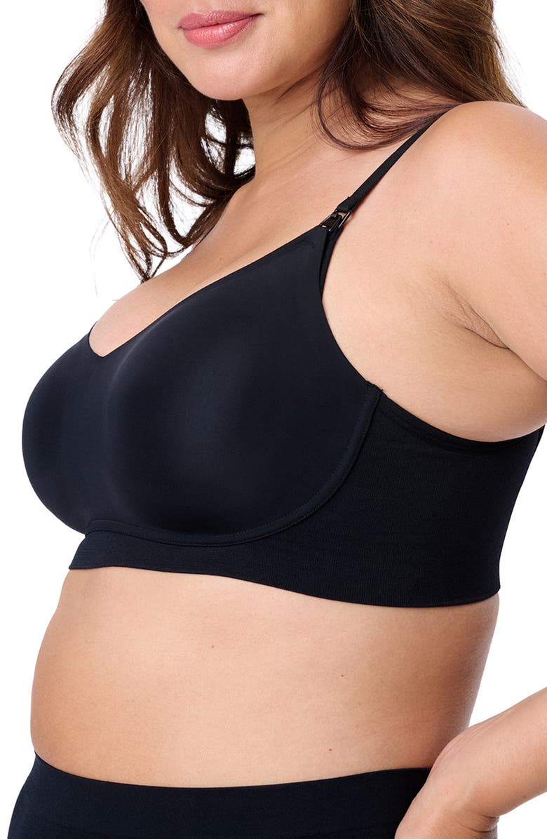 MOTHERHOOD MATERNITY Motherhood Women's Maternity Wireless Micro Nursing Bra, Alternate, color,
