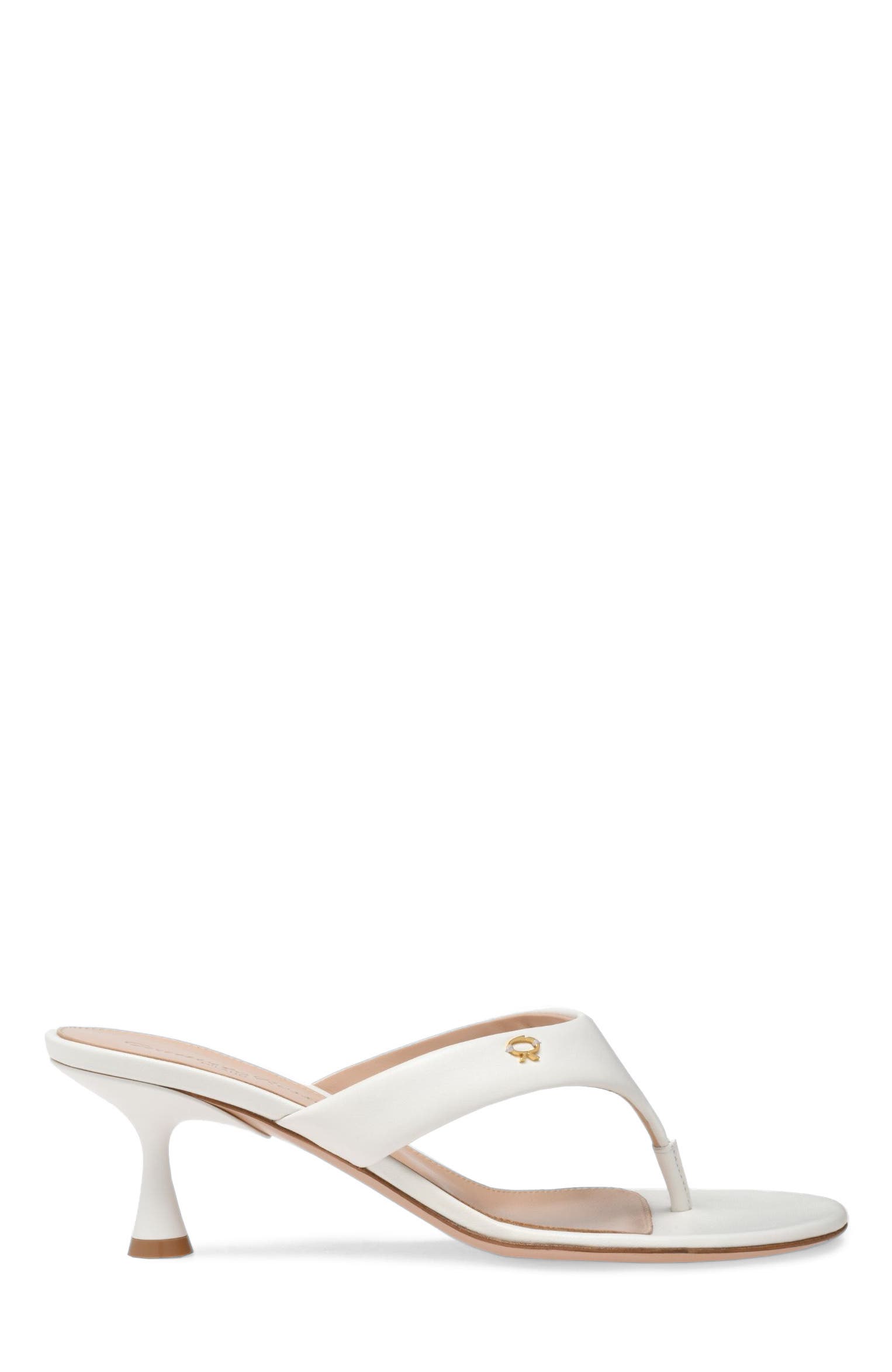 Ascent Thong 55 Sandals, Main, color, White Nappa