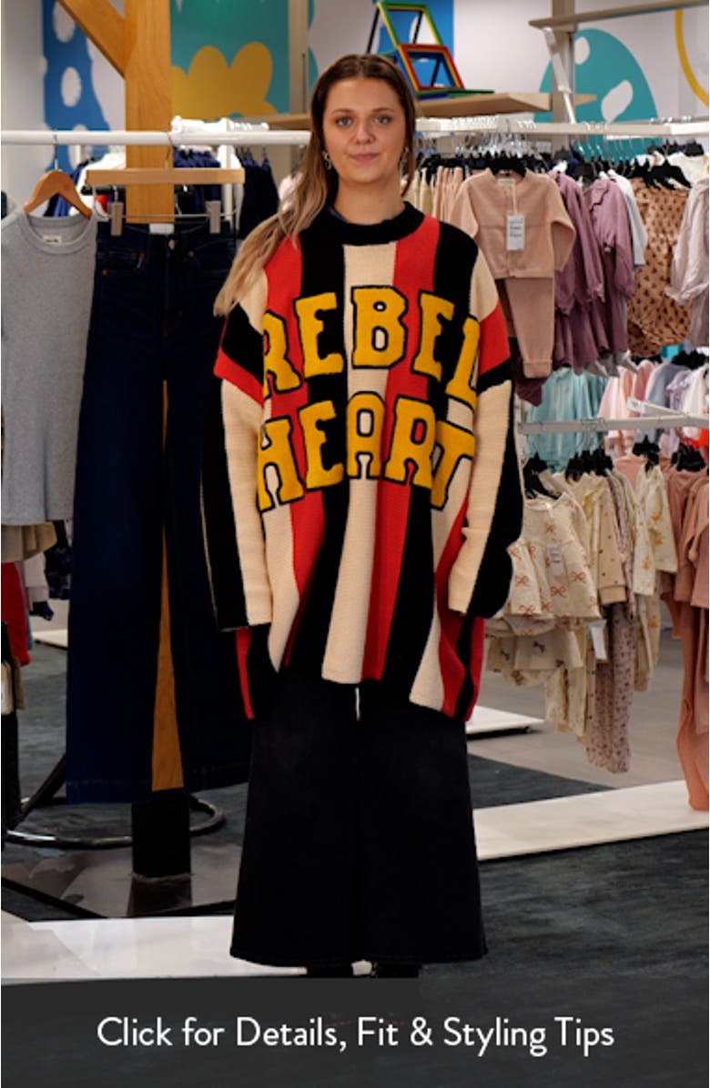 Rebel Heart Oversize Sweater, sales video thumbnail