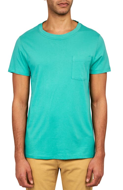 Construct Solid Crew T-shirt In Mint Green
