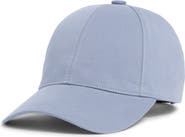 Vince Lux Adjustable 6-Panel Cotton Gabardine Baseball Cap