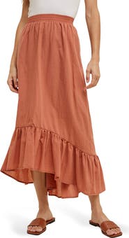 WISHLIST High-Low Midi Skirt