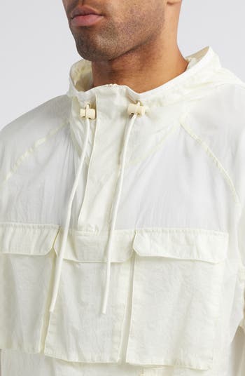 【KOOLOSET】Nylon String Collar Anorak RC Outdoor Supply Packable Nylon Ripstop Anorak | Nordstrom