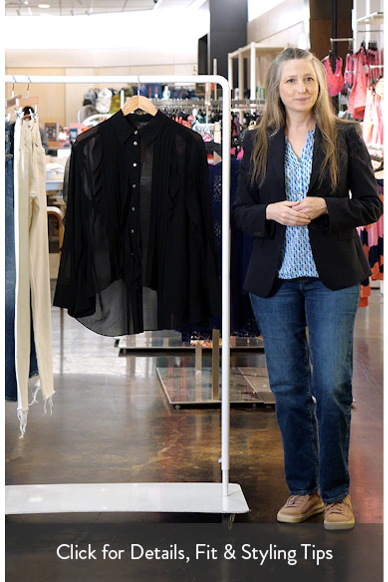Minna Pleated Ruffle Shirt video