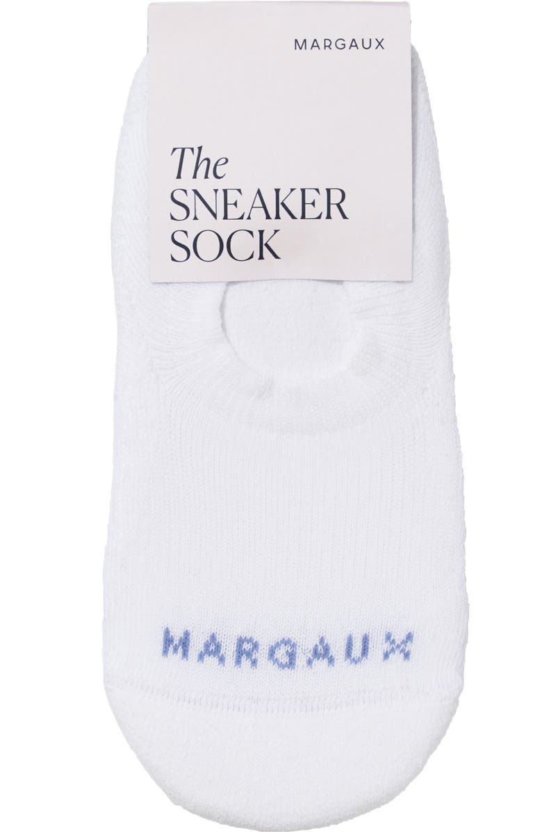 MARGAUX The Sneaker Sock, Alternate, color, White