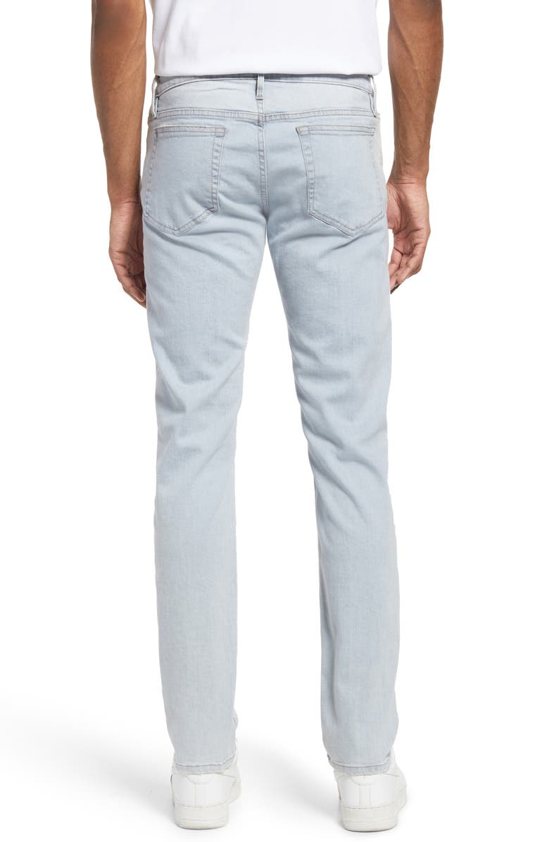 FRAME L'Homme Degradable Slim Fit Stretch Organic Cotton Jeans, Alternate, color, 