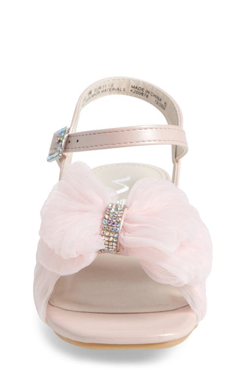 Nina Big Girls Viki Heel Sandals In Blush