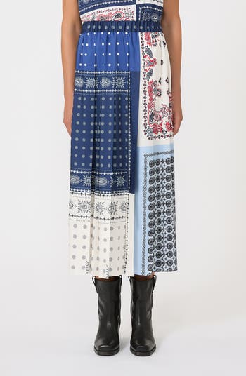 Weekend Max Mara Luna Patchwork Maxi Skirt | Nordstrom