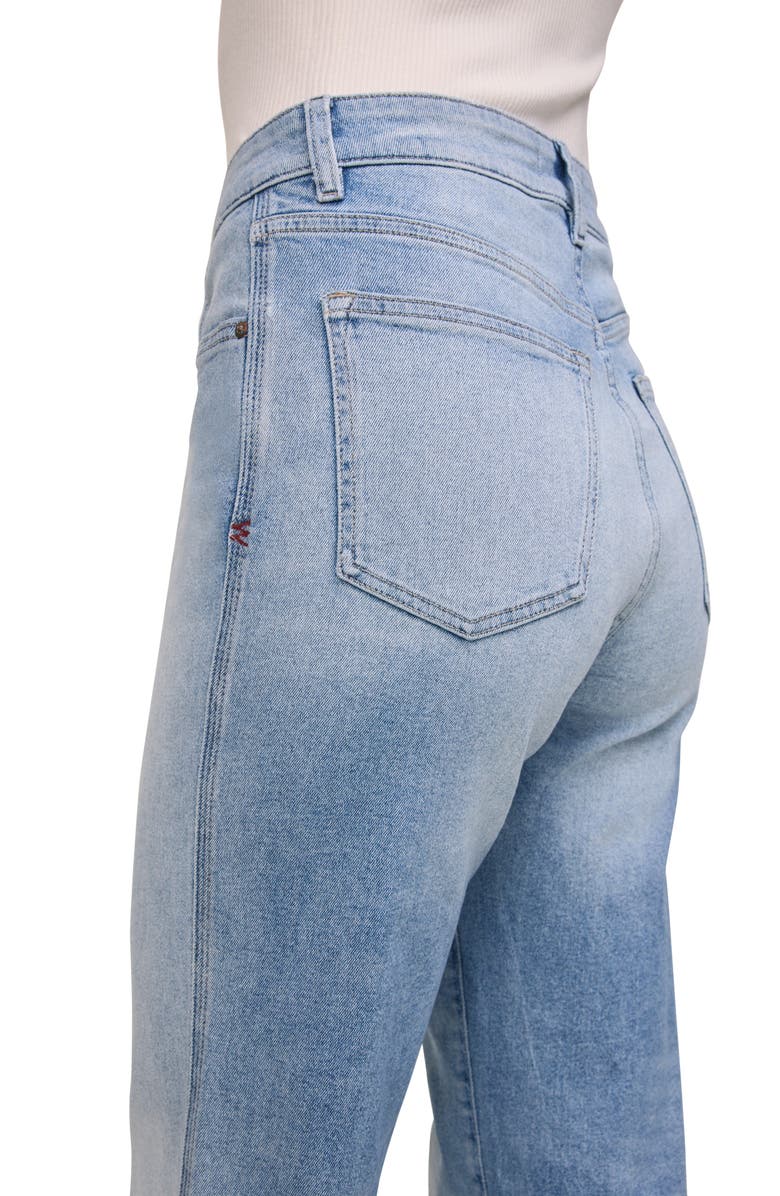 WARP+WEFT Sat '90s High Waist Straight Leg Jeans, Alternate, color, 