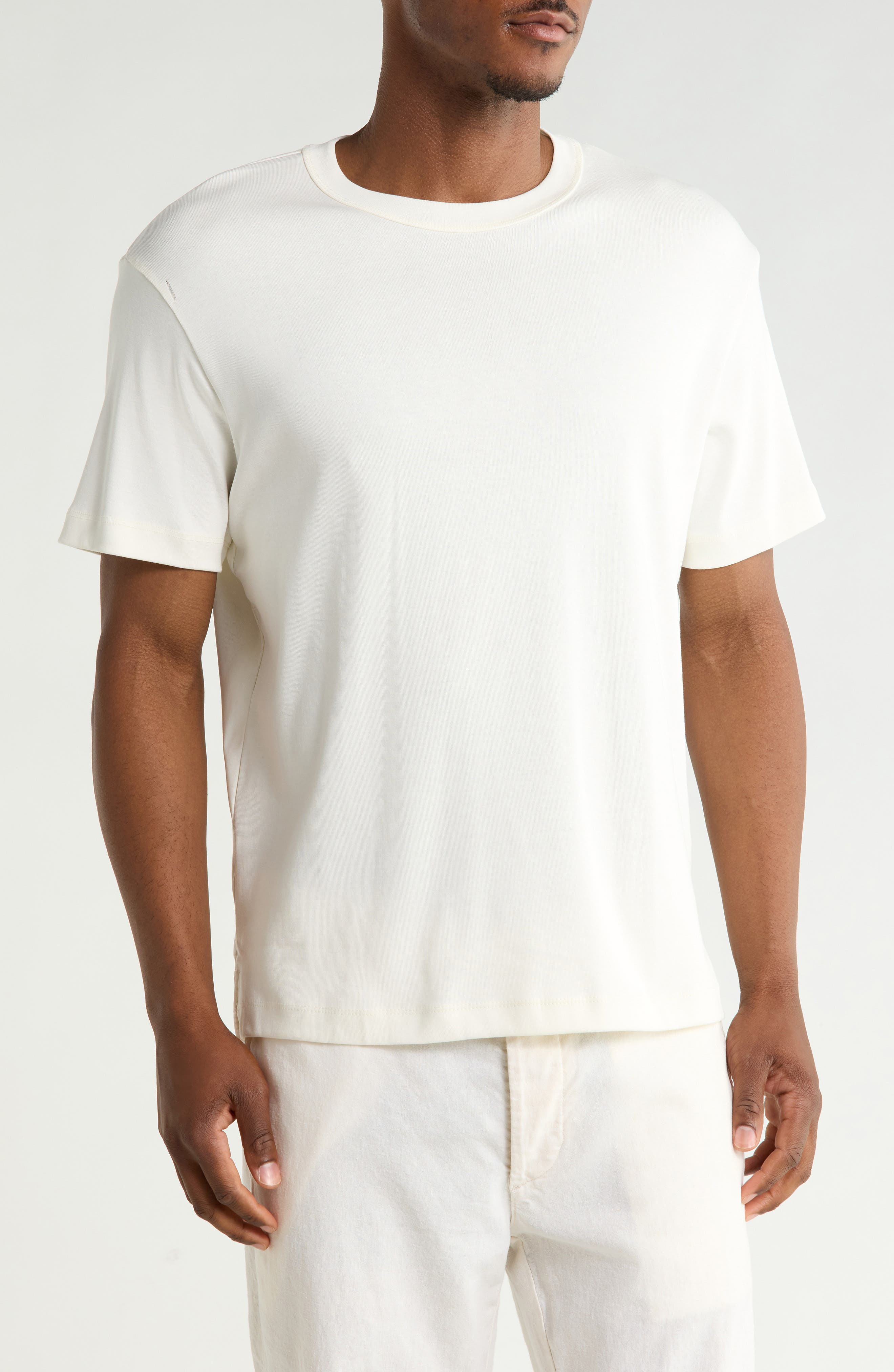 DENIM AND FLOWER Mercerized Cotton Interlock T-Shirt