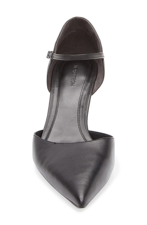 Nordstrom Liv Pointed Toe D'orsay Pump In Black