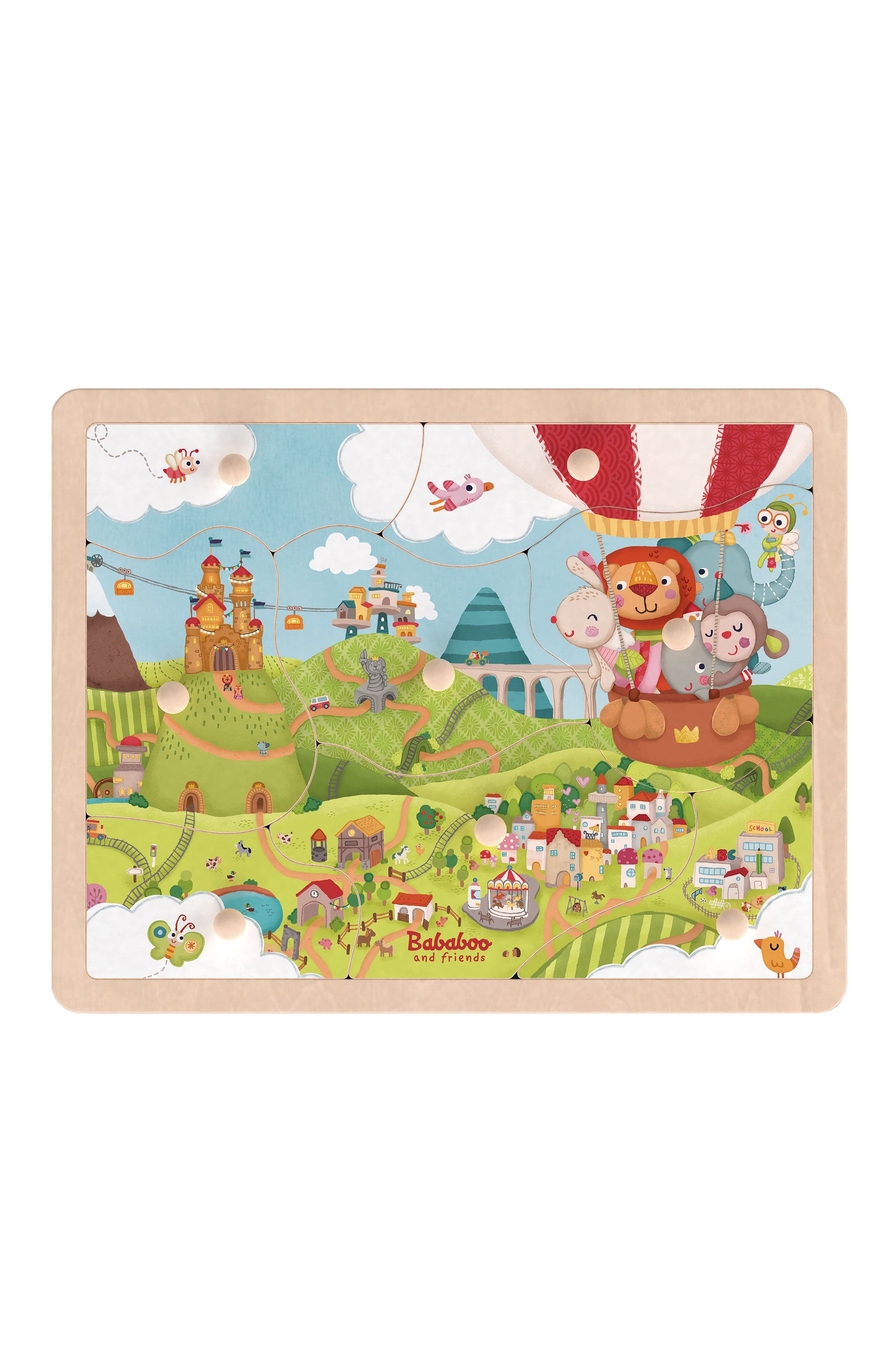 Bababoo and friends® Day and Night Discovery Puzzle in Blue 