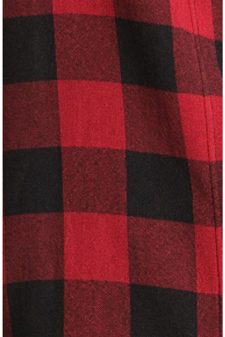Buffalo Plaid Shirt, Alternate, color, RED/ BLACK COMBO