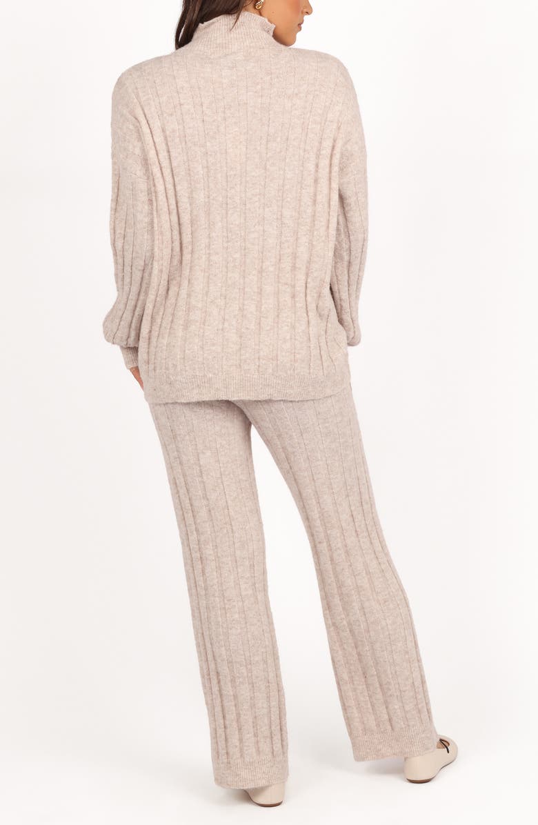 Petal & Pup Tahoe Ribbed Long Sleeve Sweater & Pants Set, Alternate, color, 