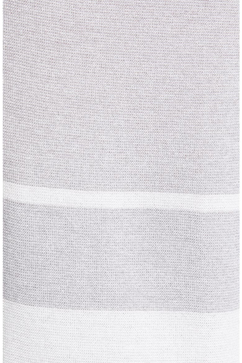 Metallic Stripe Wool Blend Sweater, Alternate, color, GREY