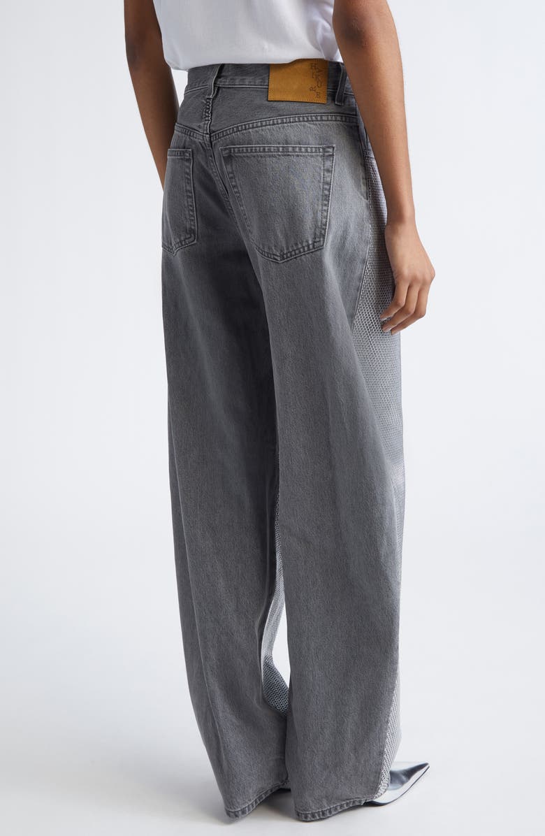 Haikure Bibi Crystal Embellished Balloon Leg Jeans, Alternate, color, Stapled Black