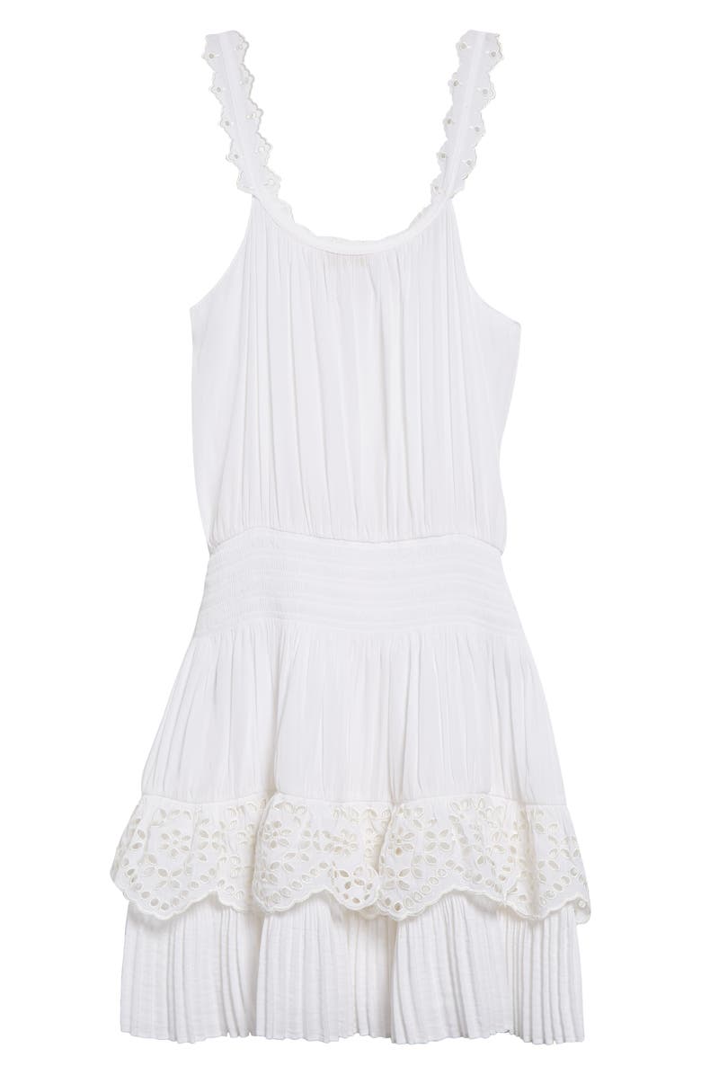 Ramy Brook Carla Lace Sleeveless Minidress, Alternate, color,