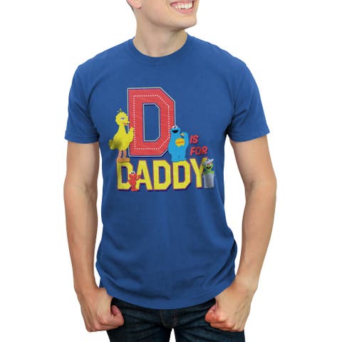 Men's Sesame Street D Is for Daddy  Graphic T-Shirt