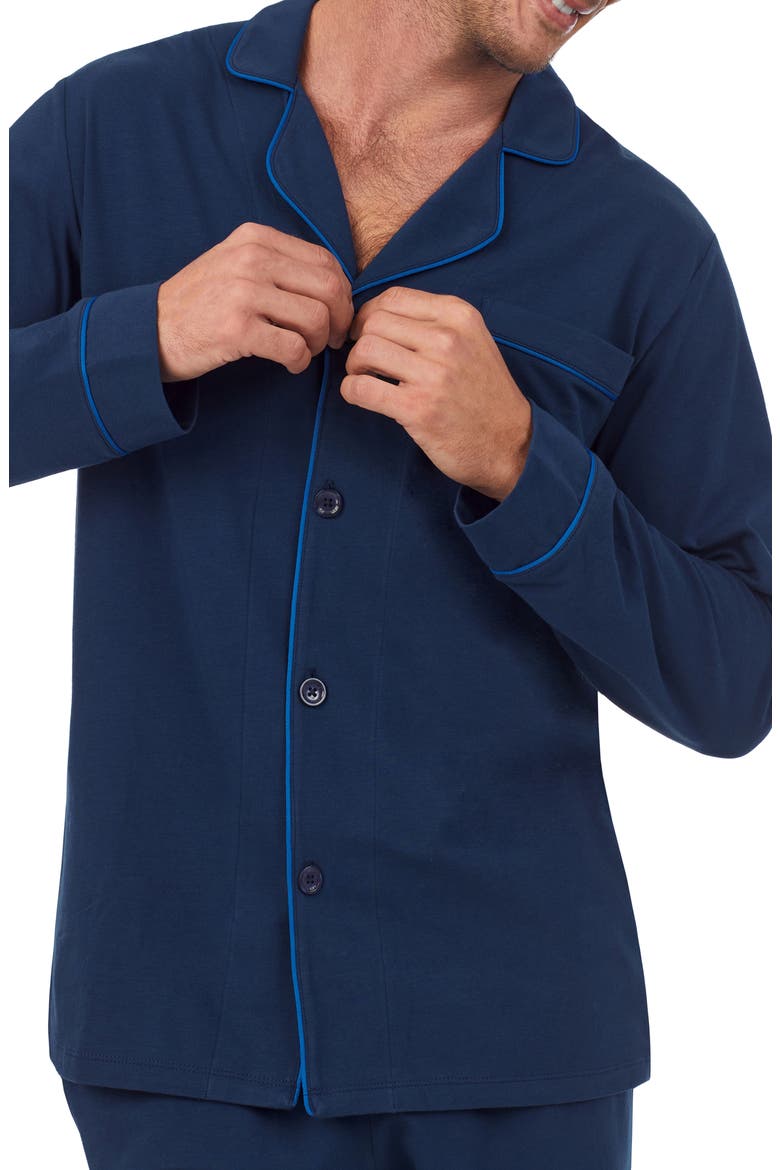 Knit Organic Cotton Pajamas, Alternate, color, MON AMOUR