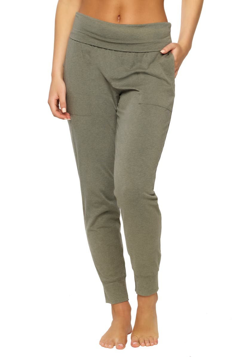 Felina Oversize Stretch Organic Cotton Joggers, Main, color, 