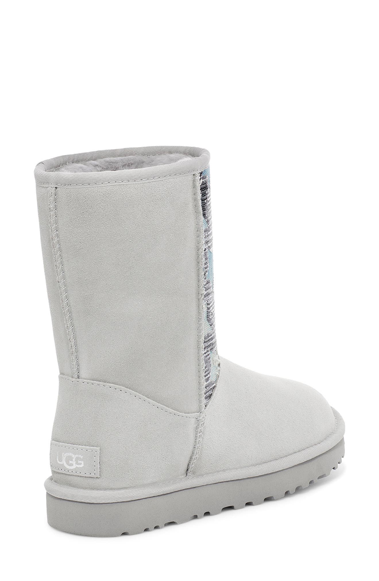 UGG<sup>®</sup> CLASSIC Sequin Stars Short Boot, Alternate, color, 