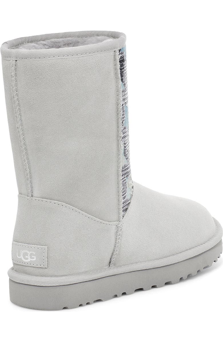 UGG<sup>®</sup> CLASSIC Sequin Stars Short Boot, Alternate, color,