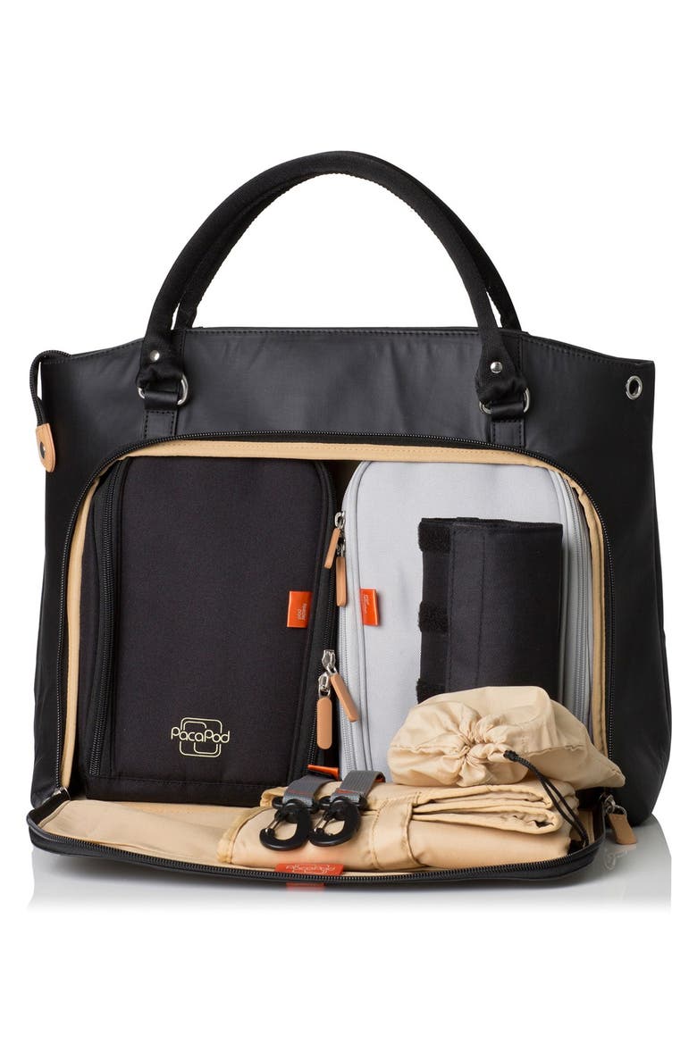 Mirano Diaper Bag, Alternate, color, BLACK