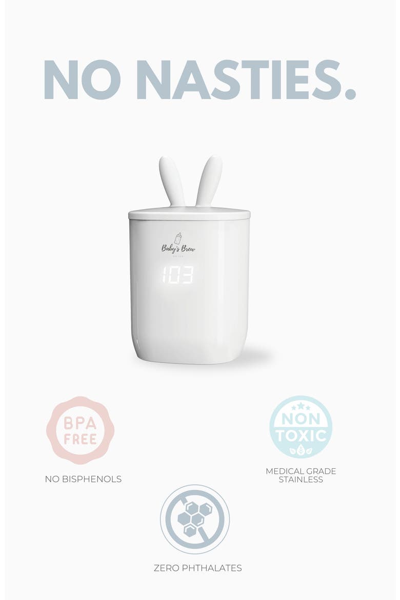 3.0 Portable Bottle Warmer Pro with Comotomo Adapter, Alternate, color, MARBLE