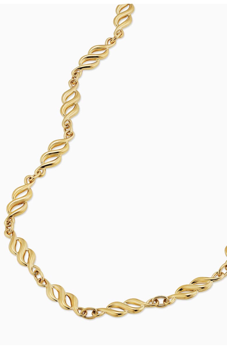 Oradina 10K Yellow Gold Revival Necklace, Alternate, color, 