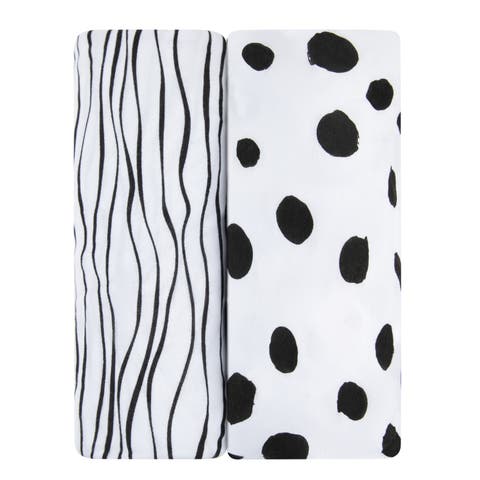 Baby Fitted Bassinet Sheet 2 Pack