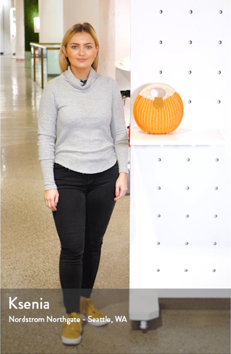 Chloe Woven Canteen Handbag, sales video thumbnail