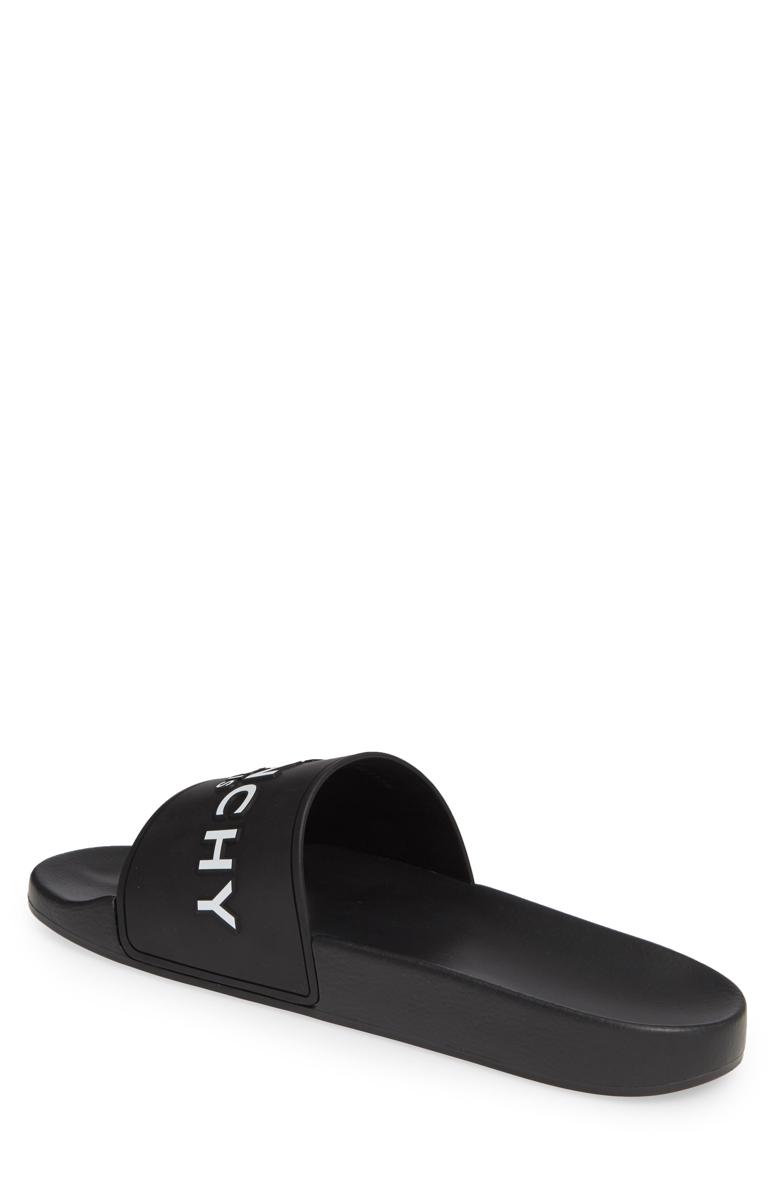 Slide Sandal, Alternate, color, BLACK/BLACK