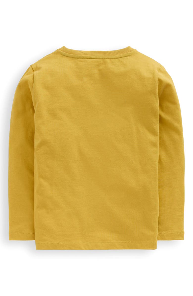 Mini Boden Kids' Owl Cotton Graphic T-Shirt, Alternate, color, Navy Animals Of The Dark