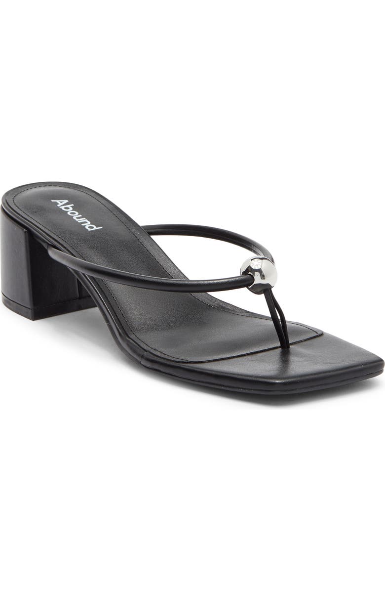 Abound Trysta Sandal, Main, color, Black
