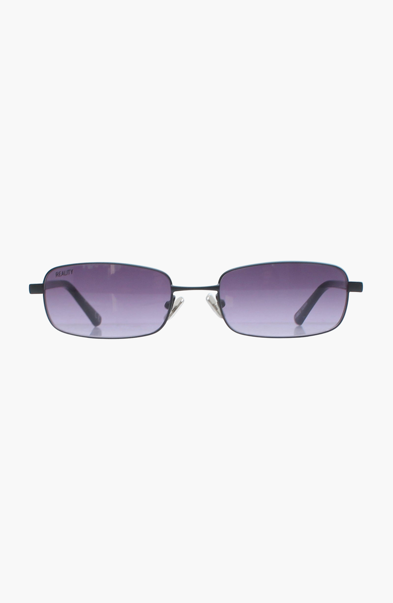Reality Eyewear Vibes Town Sunglasses, Main, color, Matt Black
