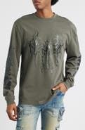 RtA Lawrence Cyber Sigilism Long Sleeve Graphic T-Shirt