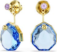 Swarovski Gema Crystal Jacket Earrings