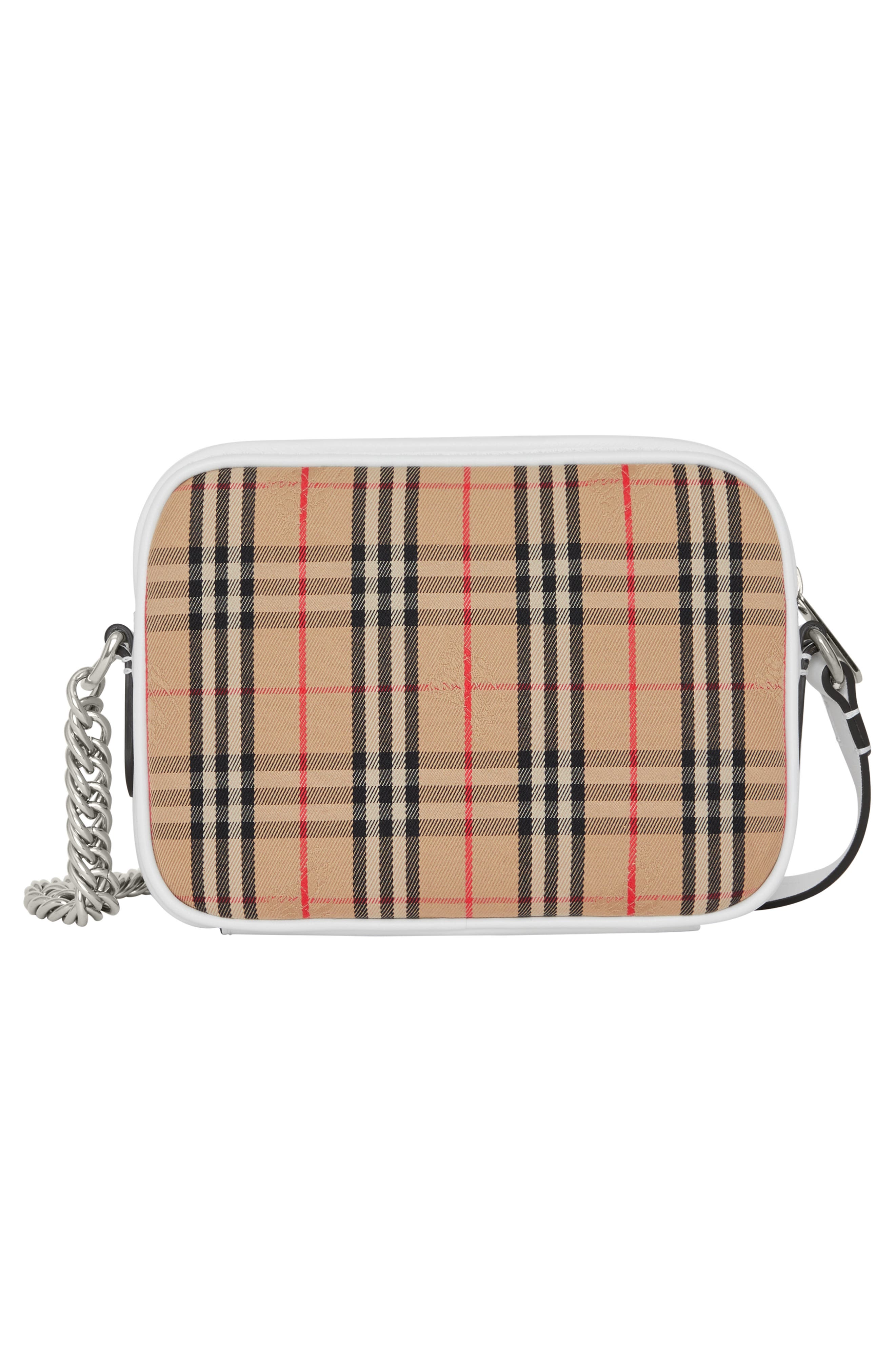 Burberry Vintage Check Link Crossbody Camera Bag, Alternate, color, 