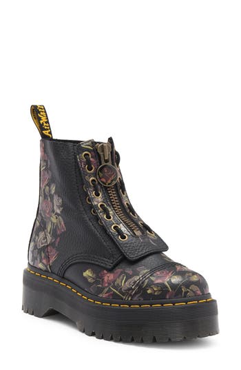 Dr. Martens Sinclair Zip Boot In Black