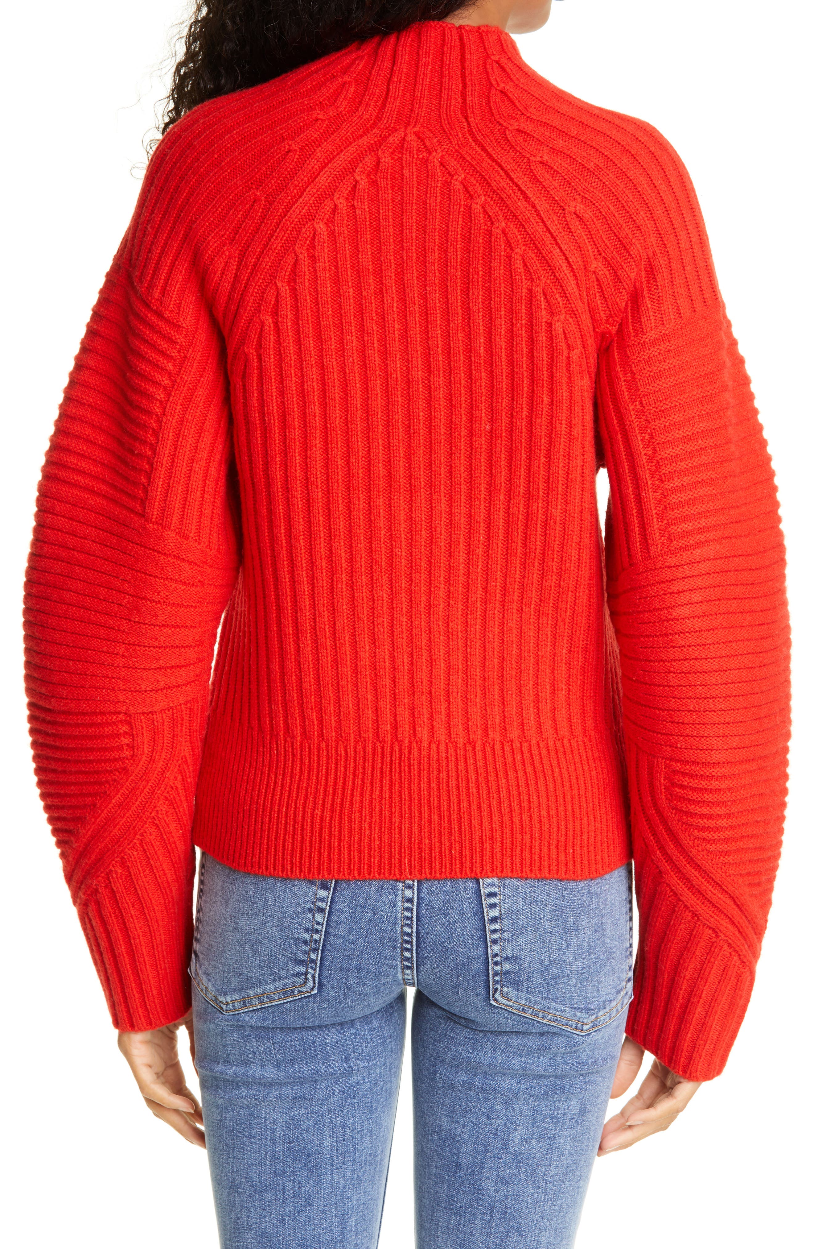 Oakes Mock Neck Merino Wool Sweater - image 2