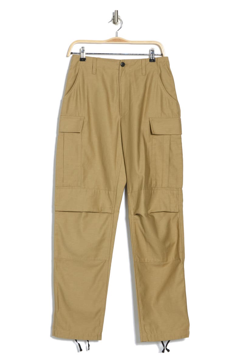 rag & bone Sands Cotton Twill Cargo Pants, Alternate, color, Khaki